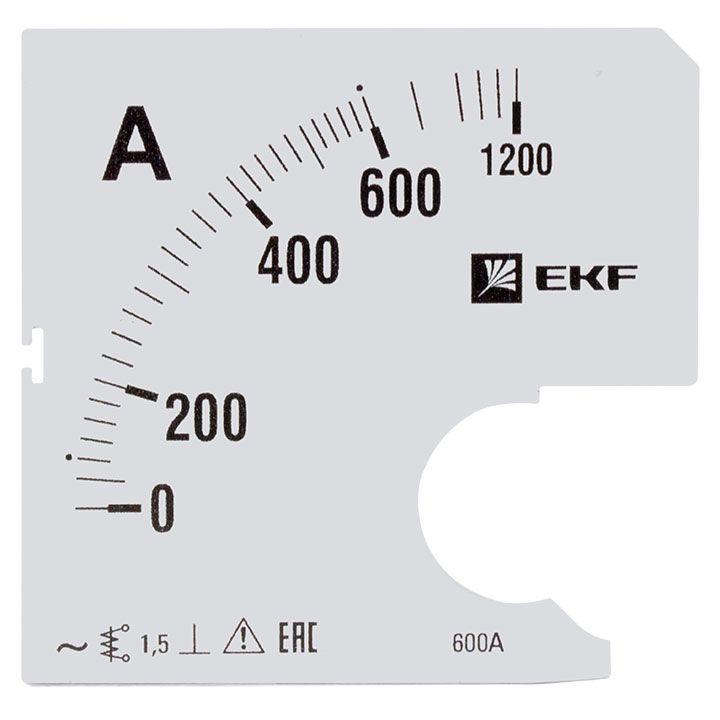 шкала сменная для a961 600/5а-1.5 proxima ekf s-a961-600 от BTSprom.by