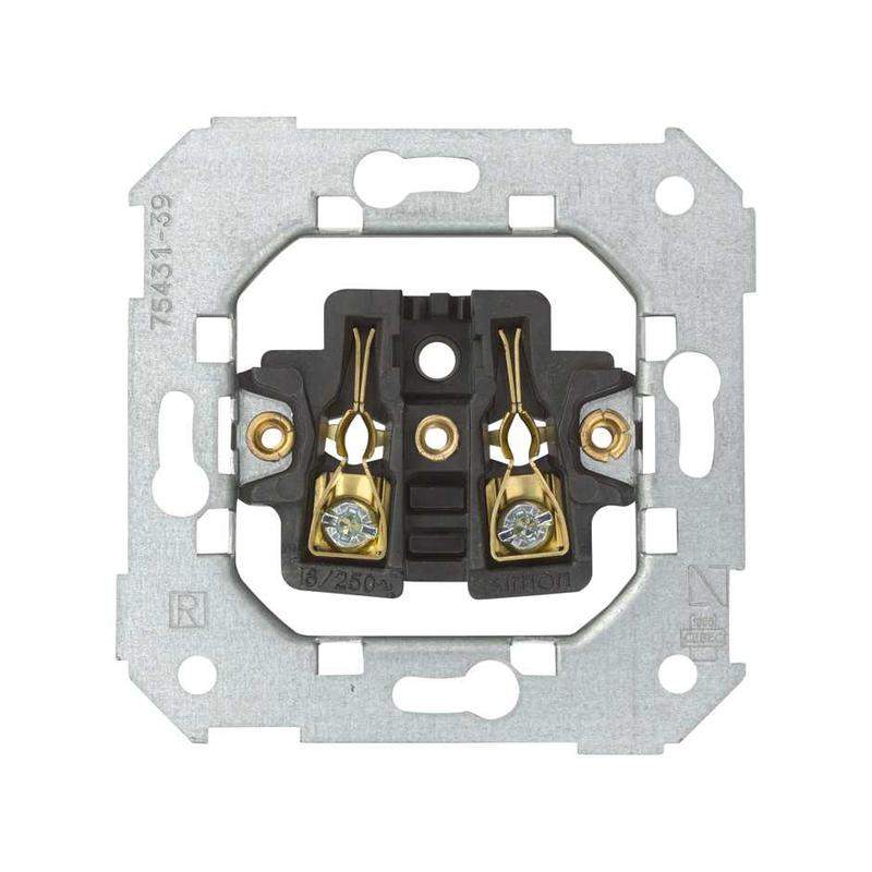 розетка сп simon 82 16а 250в без заземл. винтов. клеммы механизм simon 75431-39 от BTSprom.by