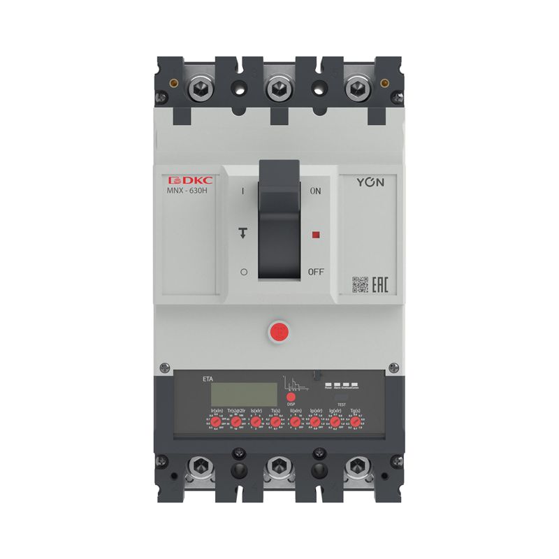  Выключатель автоматический 3P 630А 150кА pro MNX630H при AC415V расцепитель ETA YON MNX630H3PETA0630 фото в каталоге от BTSprom.by