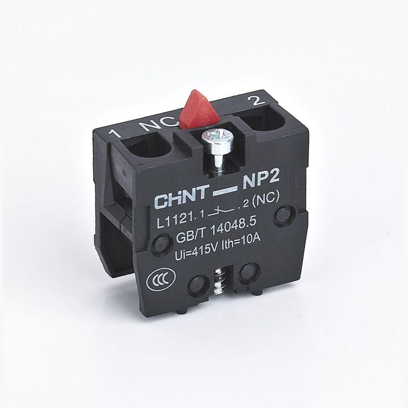 блок контактный для кнопочного поста np2 np2-l1121 1нз (r) chint 683968 от BTSprom.by