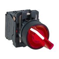  Переключатель 22мм 230-240В КР с подсветкой SchE XB5AK124M5 фото в каталоге от BTSprom.by