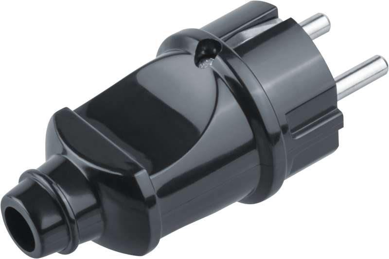  Вилка прямая 61 360 NCA-PL02-16A-E-BL с заземл. черн. Navigator 61360 фото в каталоге от BTSprom.by