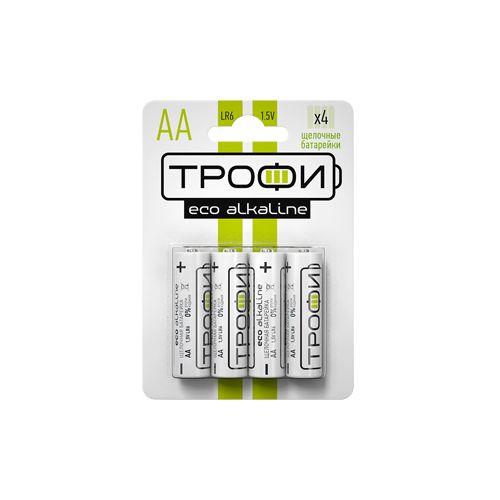 Элемент питания алкалиновый AA/LR6 LR6-4BL Eco (блист.4шт) Трофи Б0017046 фото в каталоге от BTSprom.by  Элемент питания алкалиновый AA/LR6 LR6-4BL Eco (блист.4шт) Трофи Б0017046 фото в каталоге от BTSprom.by