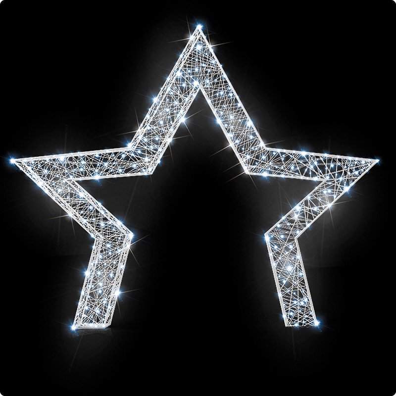 декоративная арка алмазная звезда 400 см от BTSprom.by