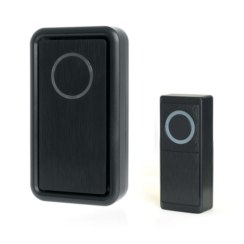 звонок электрический дверной (18 мелодий) черн. e-379 feron 41436 от BTSprom.by