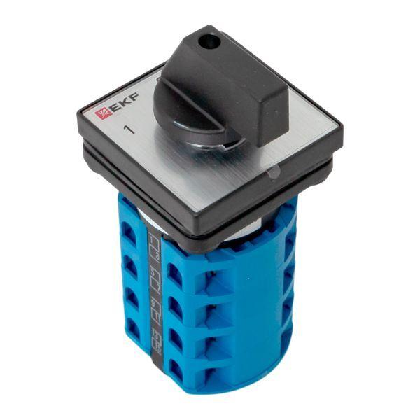  Переключатель кулачковый ПК-1-24 4п 25А "1-0-2" IP65 EKF pk-1-24-25-65 фото в каталоге от BTSprom.by