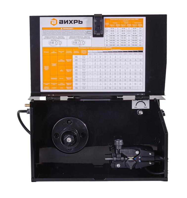  Инвертор сварочный полуавтомат. ИСА-165 MIG 5в1 Вихрь 65/183 фото в каталоге от BTSprom.by