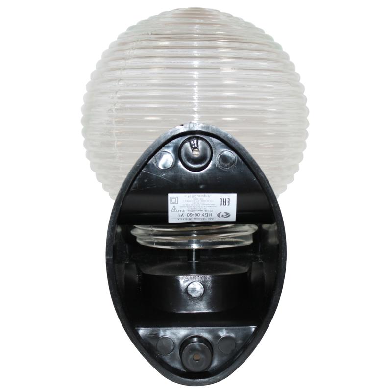  Светильник НБУ 06-60-02 "Кольца" d150 60Вт E27 IP20 прозр./корпус черный (инд. упак.) Элетех 1030480248 фото в каталоге от BTSprom.by