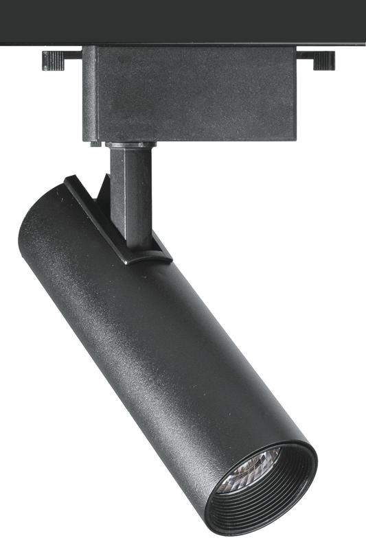 светильник светодиодный трековый ptr 0610 10вт 3000к ip40 24град. bl черн. pro jazzway 5035676 от BTSprom.by