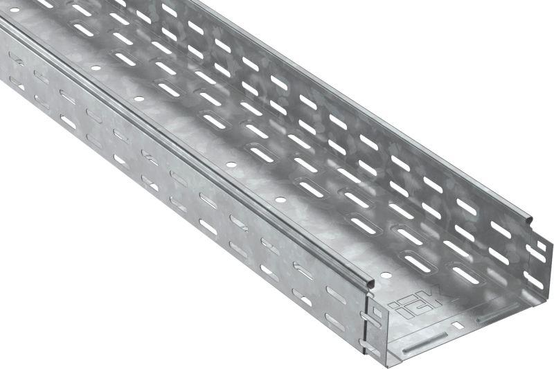 Лоток листовой перфорир. 200х80 L3000 сталь HDZ IEK CLP10-080-200-3-M-HDZ от BTSprom.by