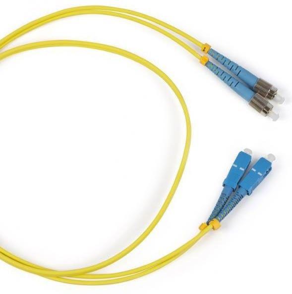 патч-корд fc-s2-9-fc/ur-sc/ar-h-1m-lszh-yl волоконно-оптический (шнур) sm 9/125 (os2) fc/upc-sc/apc 2мм simplex lszh 1м hyperline 248422 от BTSprom.by
