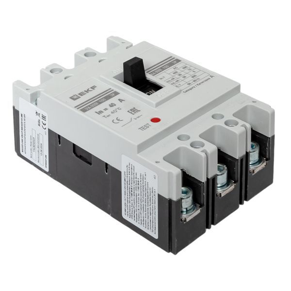  Выключатель автоматический 3п 100/40А 35кА ВА-99М PROxima EKF mccb99-100-40m фото в каталоге от BTSprom.by