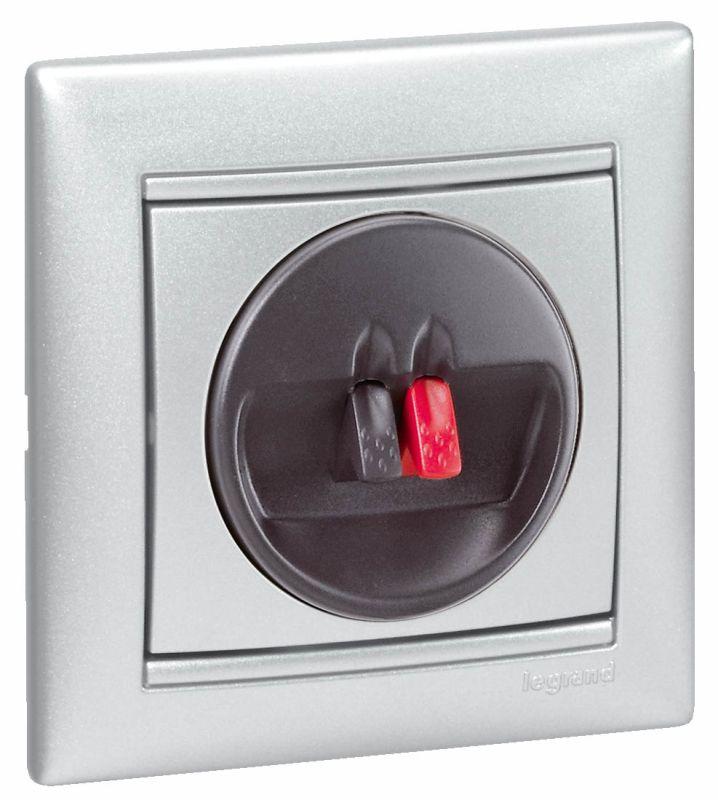  Розетка акустическая одиночная СП Valena механизм алюм. Leg 770223 фото в каталоге от BTSprom.by