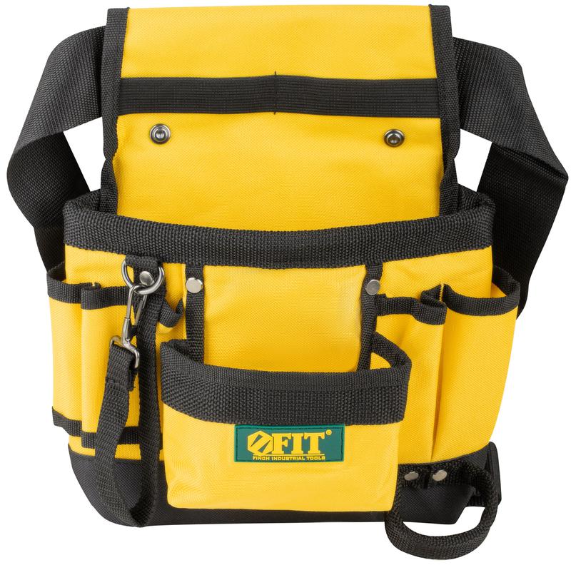  Пояс для инструмента одинарный полиэстер 9 отделений 2 петли для инструмента FIT 12515 фото в каталоге от BTSprom.by