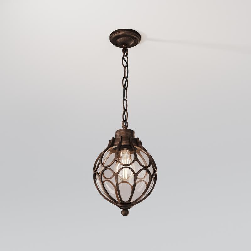 светильник via 1х60вт e27 ip44 подвесной maytoni o024pl-01g от BTSprom.by