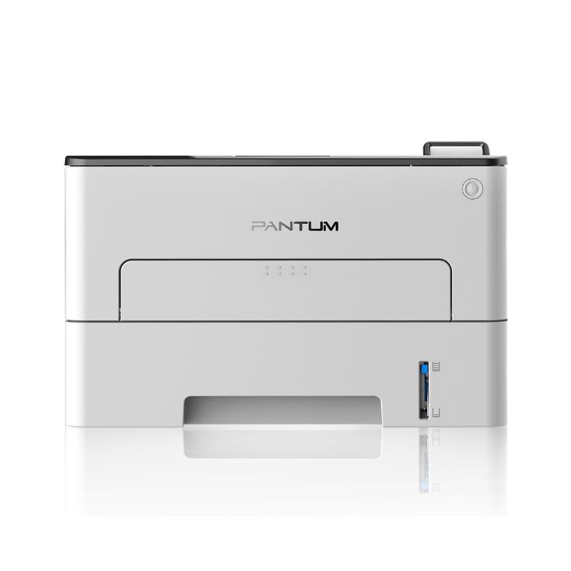 принтер лазерный mono laser дуплекс а4 30стр/мин. 1200х1200dpi 128мбайт usb rj45 wi-fi nfc сер. корпус p3010dw pantum 1766978 от BTSprom.by