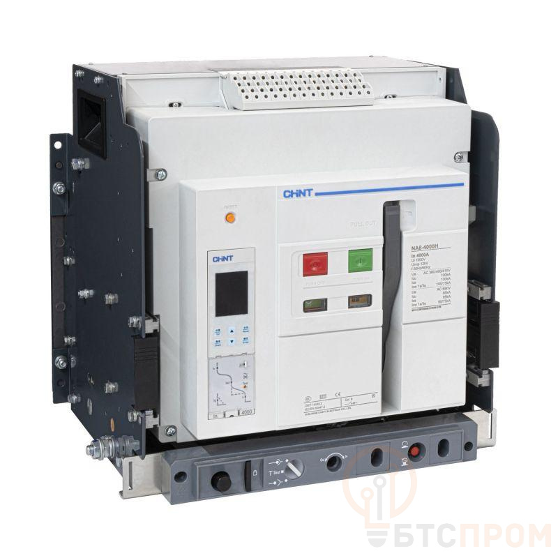Выключатель автоматический воздушный NA8-4000H-2000M/3P стац. 2000А 100кА тип M AC400В (R) CHINT 262691 фото в каталоге от BTSprom.by  Выключатель автоматический воздушный NA8-4000H-2000M/3P стац. 2000А 100кА тип M AC400В (R) CHINT 262691 фото в каталоге от BTSprom.by