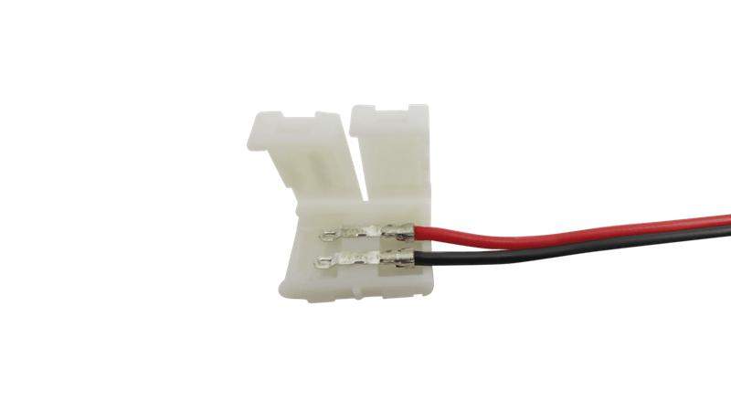 Коннектор для ленты SMD3528 с проводом одинарн. 2pin-8mm30mm-1 SWG Standard 00000000170 фото в каталоге от BTSprom.by  Коннектор для ленты SMD3528 с проводом одинарн. 2pin-8mm30mm-1 SWG Standard 00000000170 фото в каталоге от BTSprom.by
