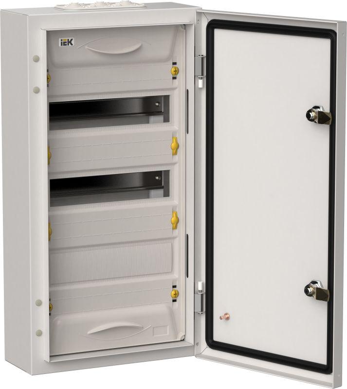 корпус щрн-36 (1х36) titan 5 585х310х140 ip54 метал. сер. iek ti5-50-n-036-54-7035 от BTSprom.by