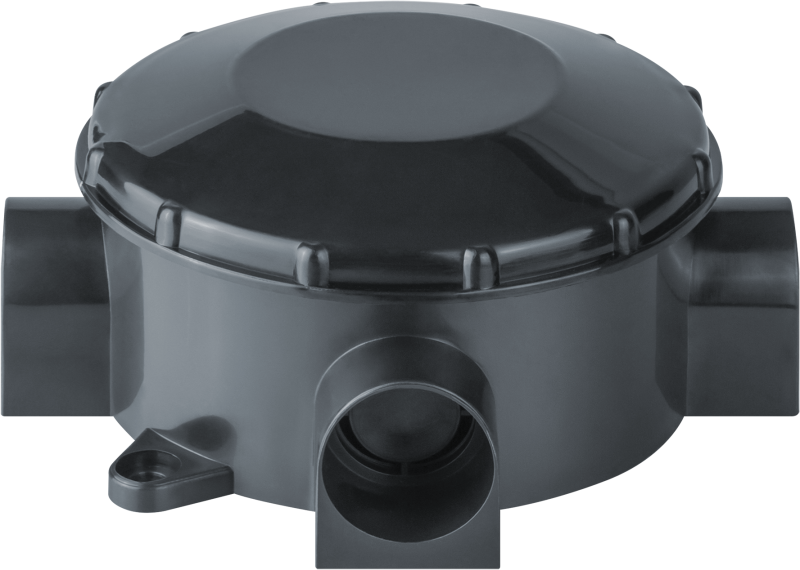 коробка распаячная 93 760 nss-db-70-35-bl открытого монтажа трехрожковая черн. navigator 93760 от BTSprom.by