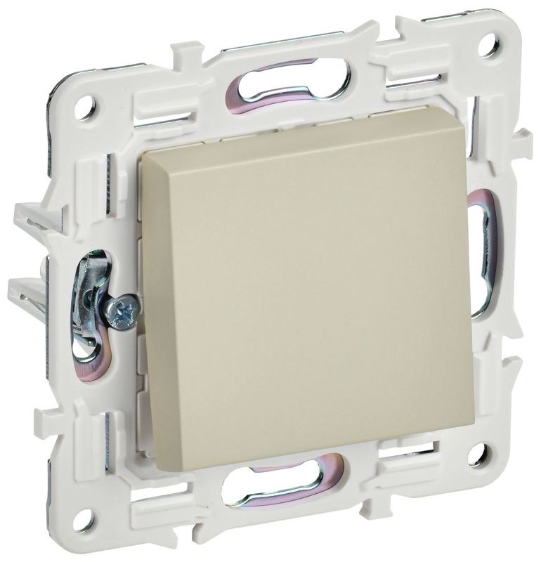 выключатель проходной 1-кл. skandy 10а sk-v02sa песочн. iek sk-v12-0-10-k98 от BTSprom.by