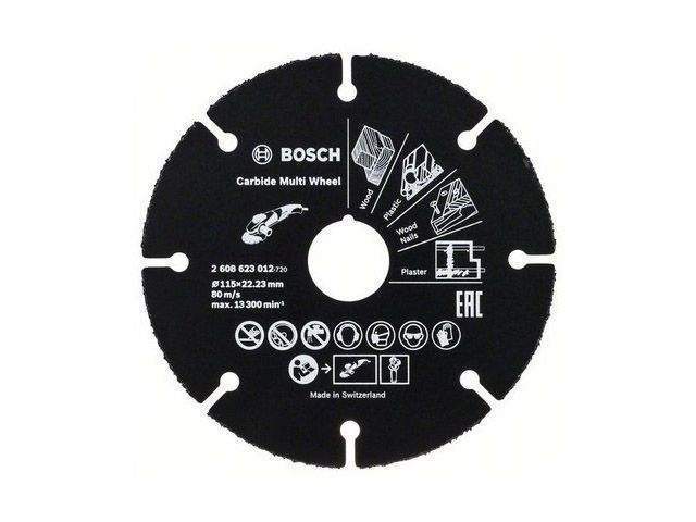 круг отрезной 115х1.0x22.2 мм для дерева multi wheel bosch от BTSprom.by