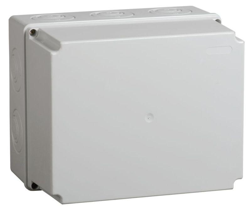 коробка распаячная оп 240х195х165 ip44 км41273 ral7035 iek uko10-240-195-165-k41-44 от BTSprom.by
