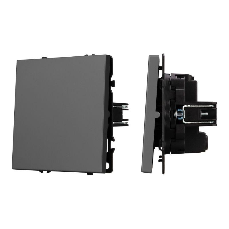 выключатель перекрестный 1-кл. swt-nobe-mkx1-sfpl-gr 10а 230в механизм arlight 054251 от BTSprom.by