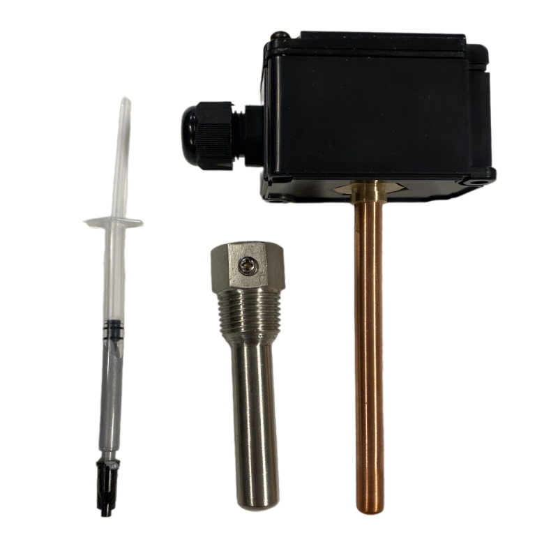 датчик температуры погружной -50-150град.c pt1000 100мм с гильзой se sptp100 от BTSprom.by