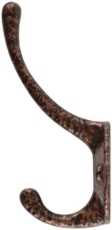  Крючок-вешалка двойн. антик медь 66872 фото в каталоге от BTSprom.by