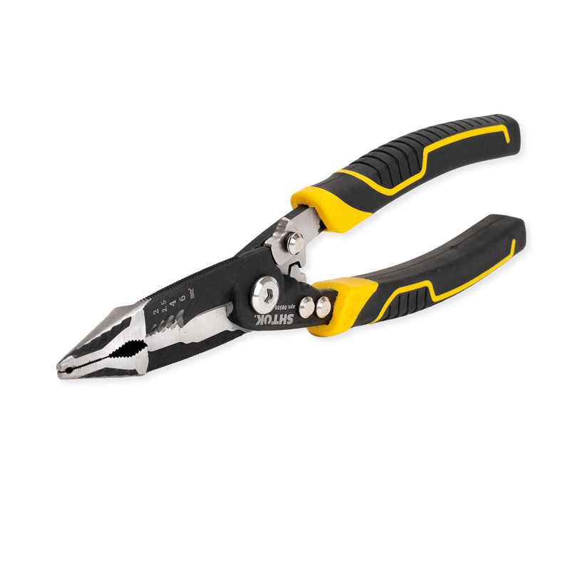 клещи электромонтажные многофункциональные 6-в-1 210мм (08500) shtok 376308 от BTSprom.by