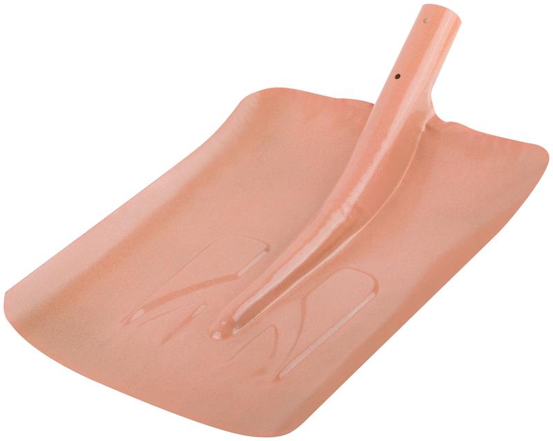  Лопата для уборки снега тротуарная 340х385мм без черенка сталь КУРС 68121 фото в каталоге от BTSprom.by