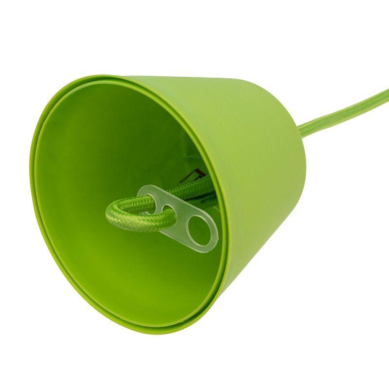  Патрон E27 силиконовый со шнуром 1м зел. Rexant 11-8886 фото в каталоге от BTSprom.by