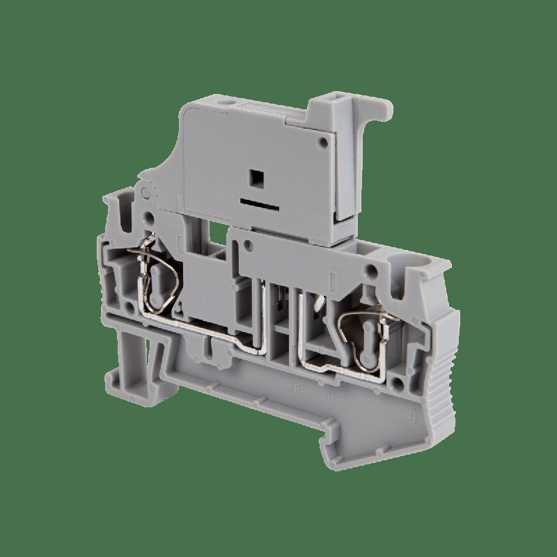 клемма пружинная с держателем предохранителя 4кв.мм mts-4f овен 136885 от BTSprom.by