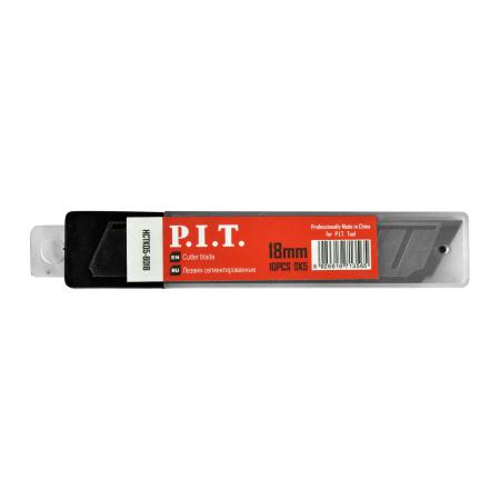 лезвия сегментированные 18х100мм 7 сегментов (уп.10шт) p.i.t hctk05-b018 от BTSprom.by