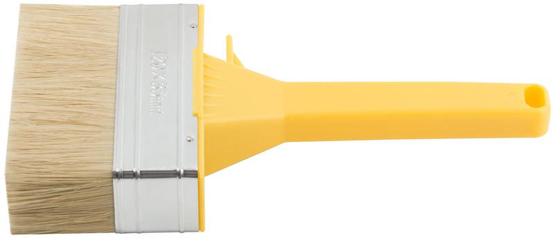  Макловица натуральная светлая щетина сплошной пластиковый корпус полая ручка "мини" 35х125мм FIT 01648 фото в каталоге от BTSprom.by