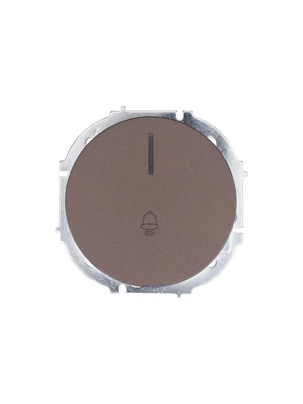 кнопка звонка сп osen с подсветкой механизм шоколадlezard 743-7388-108 от BTSprom.by