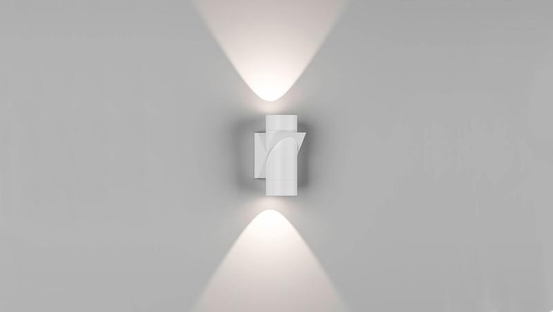 бра двухстороннее sprut gw-a213-6-wh-ww 6вт 3000к ip54 бел. designled 00-00002659 от BTSprom.by