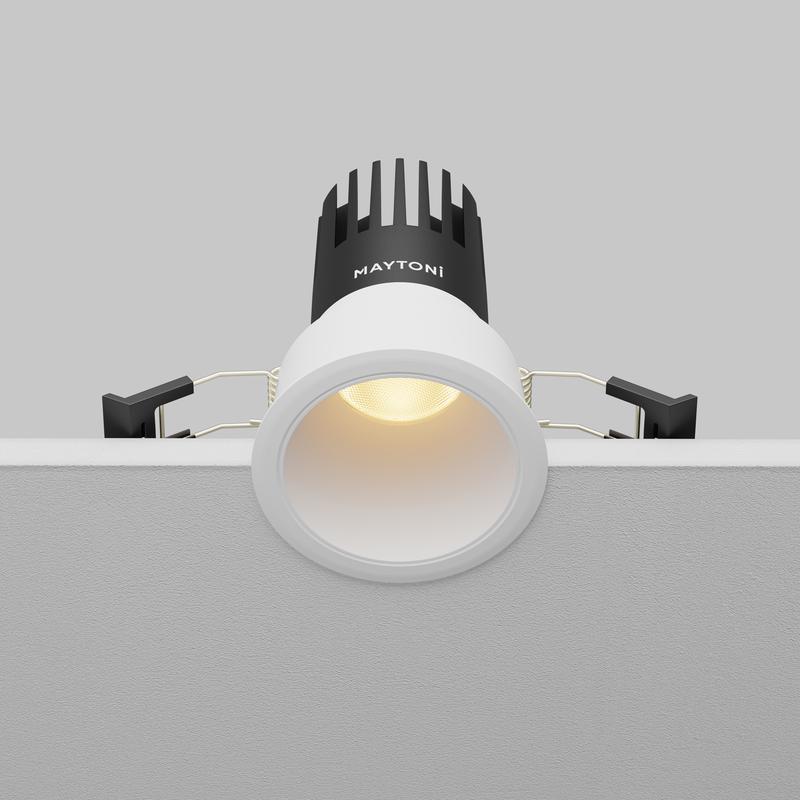  Светильник Dip 10Вт 2700К 50град. встраив. Maytoni DL116-10W-2.7K-W фото в каталоге от BTSprom.by