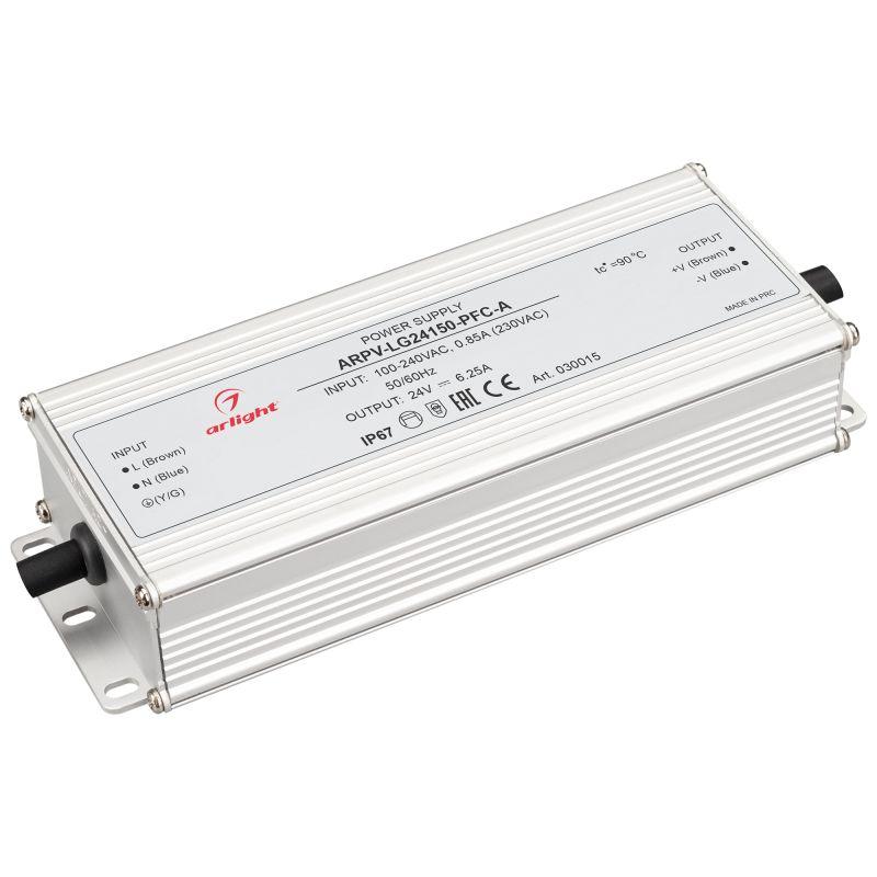 блок питания arpv-lg24150-pfc-a 24в 6.25а 150вт ip67 метал. 5 лет arlight 030015 от BTSprom.by