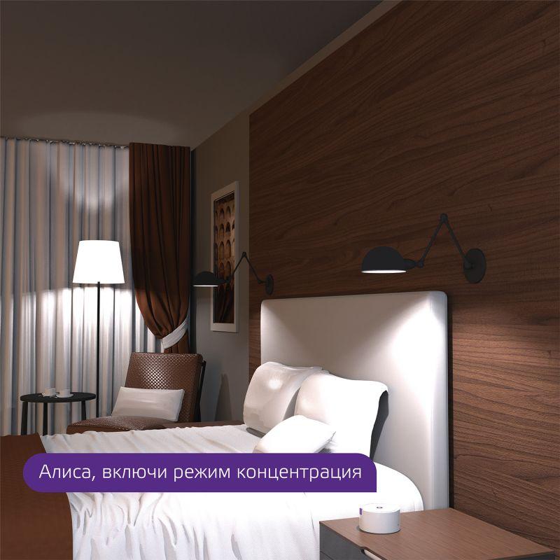 Лампа светодиодная умная Smart Home 6.5Вт ST64 2000-5500К E27 570лм измен. цветов. темпер. + диммир. управление по Wi-Fi GAUSS 1310112 фото в каталоге от BTSprom.by