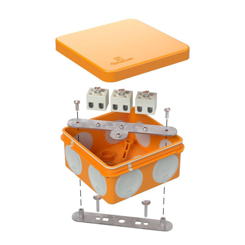 коробка огнестойкая оп двухкомпонентн. 60-0210-fr2.5-6 е15-е120 80х80х40 промрукав 60-0210-fr2.5-6 от BTSprom.by