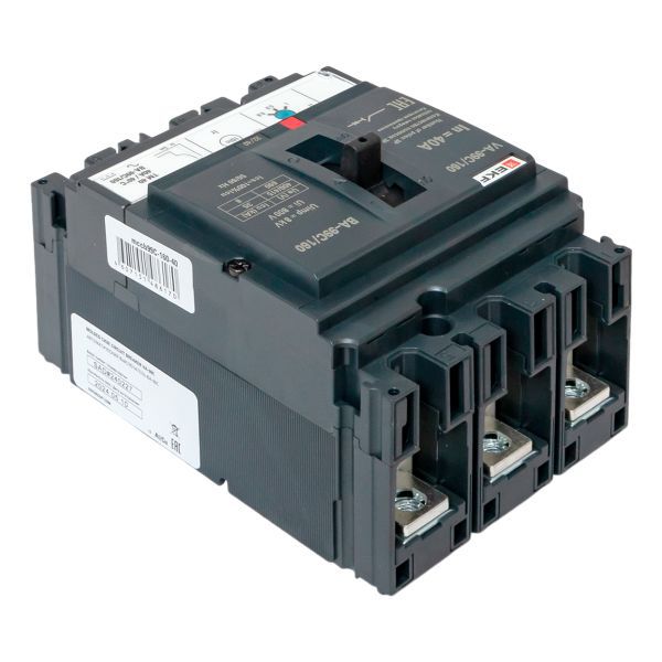  Выключатель автоматический 3п 160/40А 36кА ВА-99C Compact NS PROxima EKF mccb99C-160-40 фото в каталоге от BTSprom.by