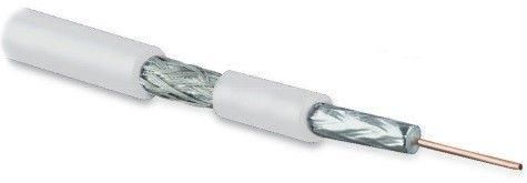 кабель коаксиальный coax-sat703n-wh-100 sat703n 75ом жил. - 17 awg (1.13мм медь solid) экран - фольга+оплетка (луженная медь 45проц.) общ. d6.6мм изоляция pvc бел. (бухта 100м) hyperline 49094 от BTSprom.by
