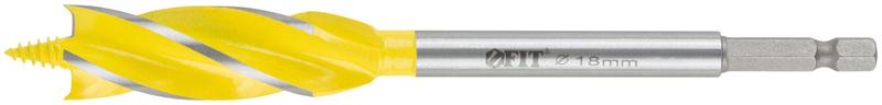 сверло по дереву 4-х спиральное х-тип профи 18х165мм fit 36215 от BTSprom.by