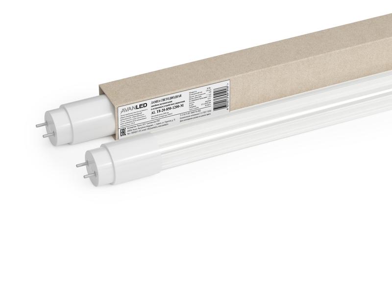 лампа светодиодная al т8-20-850-1200-м avanled 11112502 от BTSprom.by