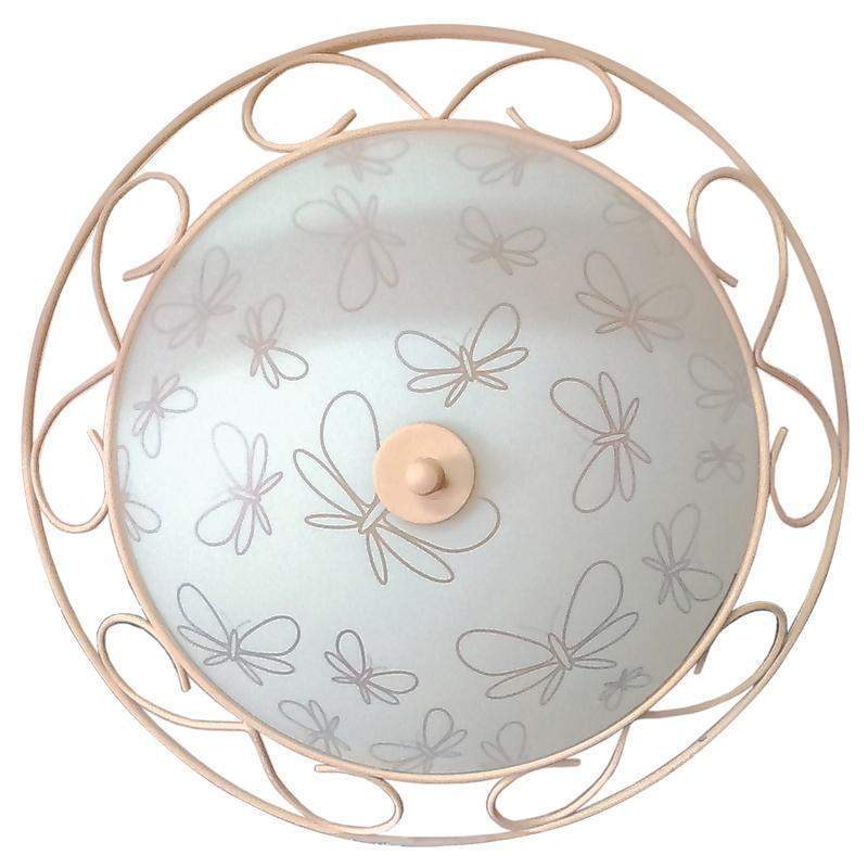 светильник "бабочки" 500 нпб 01-3х60-161 корпус "орнамент" беж. иу матов./бел. элетех 1005205866 от BTSprom.by