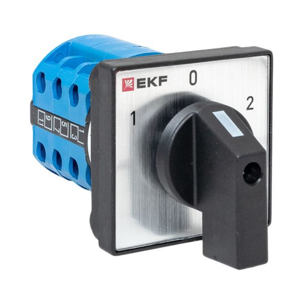 переключатель кулачковый пк-1-23 3п 10а "1-0-2" ekf pk-1-23-10 от BTSprom.by