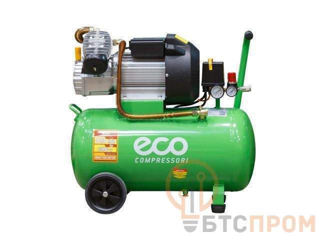  Компрессор ECO AE-502-3 коаксиальный (440 л/мин, 8 атм, коаксиальный, масляный, ресив. 50 л, 220 В, 2.20 кВт) фото в каталоге от BTSprom.by