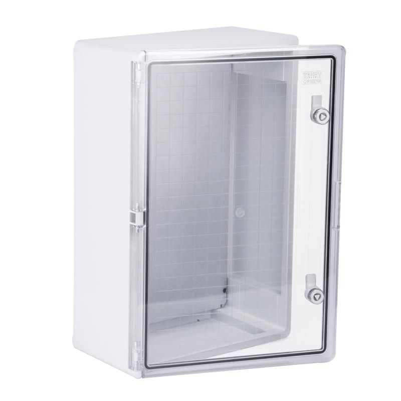 корпус ударопрочный щмпп 600х400х200 ik10 ip65 прозр. дверь абс пластик prizma tokov electric tke-pz-cpb08-ik10-ip65 от BTSprom.by